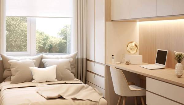 Меблировка комнат под ключ